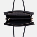 Dannari Onyx Elongated Handle Tote Bag