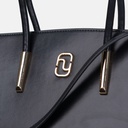 Dannari Onyx Elongated Handle Tote Bag