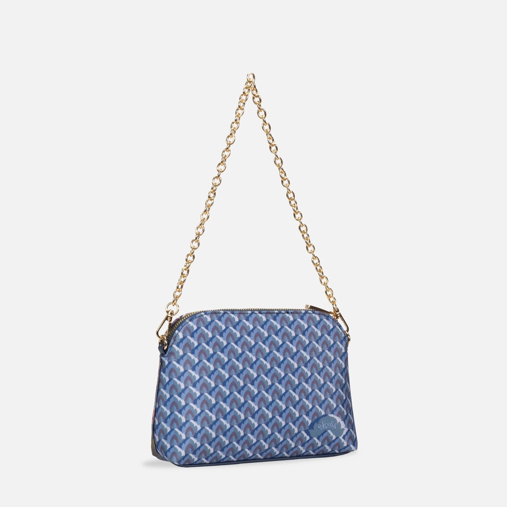 Yu Wadi  Stone Blue CrossBody Bag