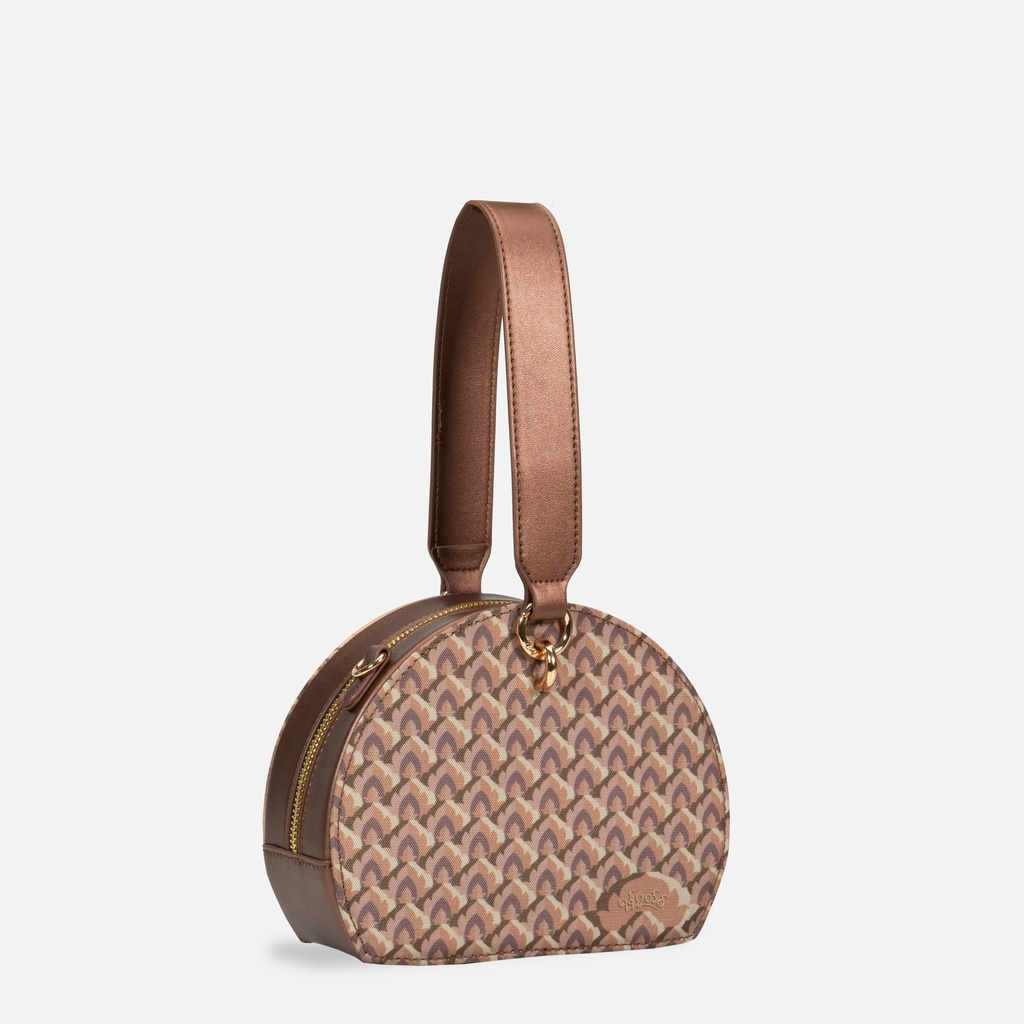 Yu Wadi Old Gold Round Bag