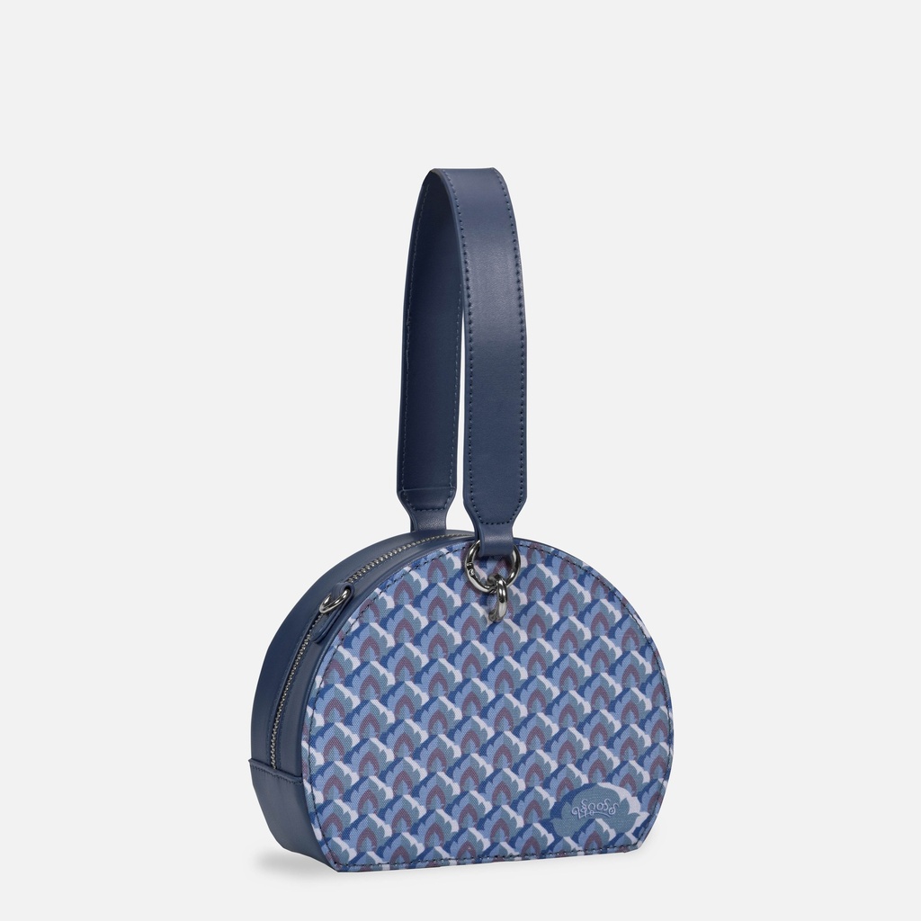 Yu Wadi Stone Blue Round Bag