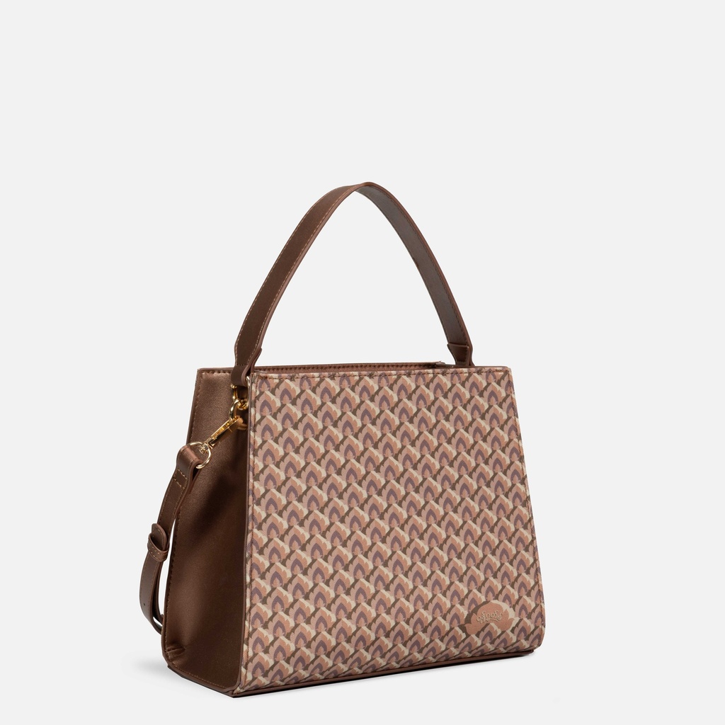 Yu Wadi Old Gold Mini Shopper Bag