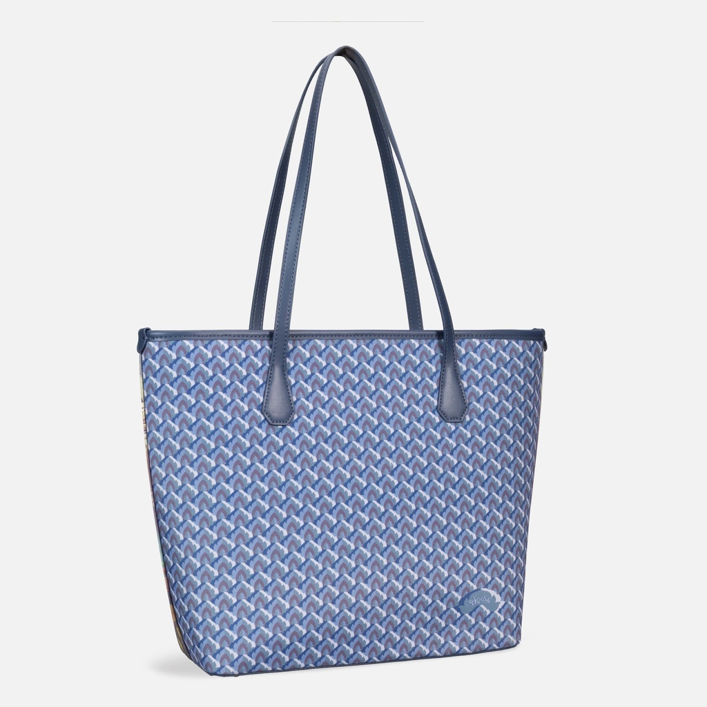 Yu Wadi Stone Blue Shoulder Bag