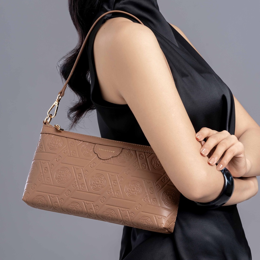 Myat Lay Ngone Mocha Shoulder Sling Bag