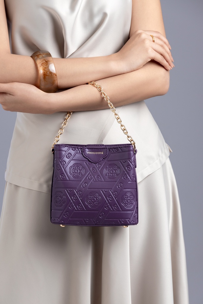 Myat Lay Ngone Mulberry Mini Bucket Bag