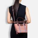 Picnic Chestnut Basket Hand Bag