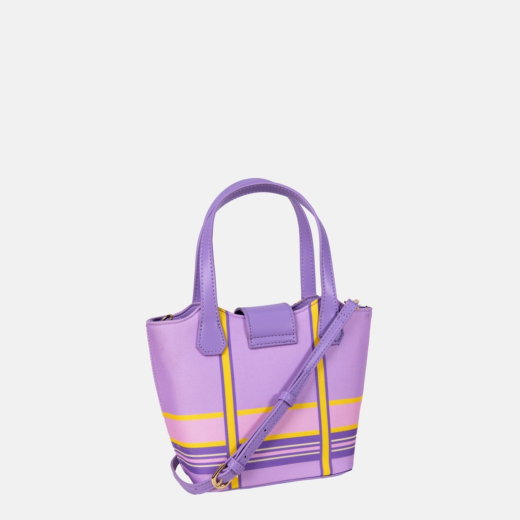 Picnic Lilac Basket Hand Bag
