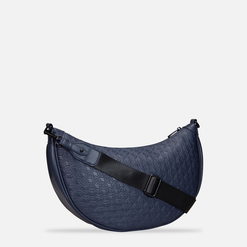 Myat Lay Maung Midnight Blue Arc Crossbody Bag