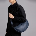 Myat Lay Maung Midnight Blue Arc Crossbody Bag