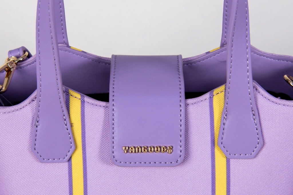 Picnic Lilac Basket Hand Bag