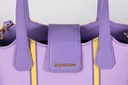 Picnic Lilac Basket Hand Bag