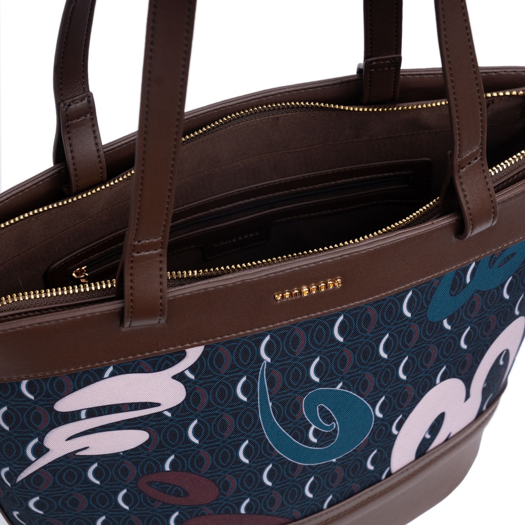 AKKHAYAR Chocolate Shoulder Bag