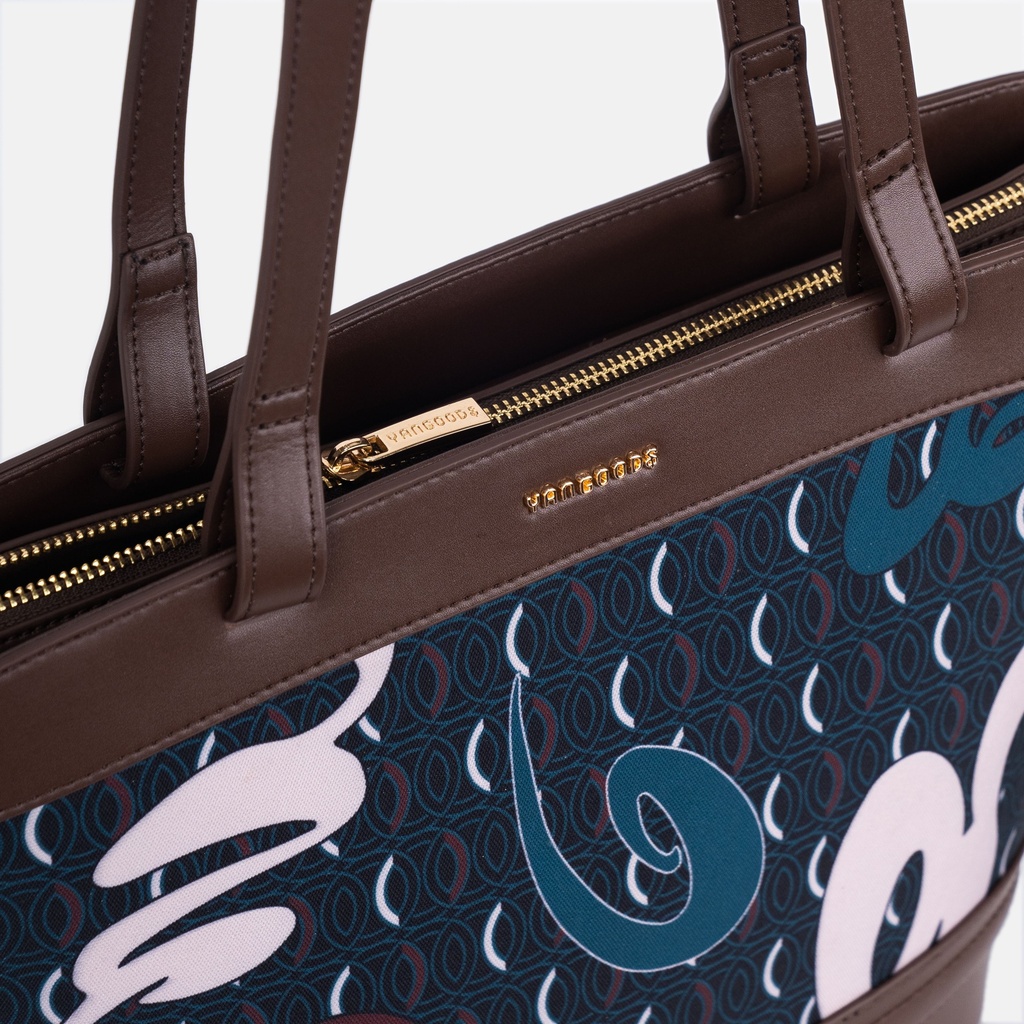 AKKHAYAR Chocolate Shoulder Bag