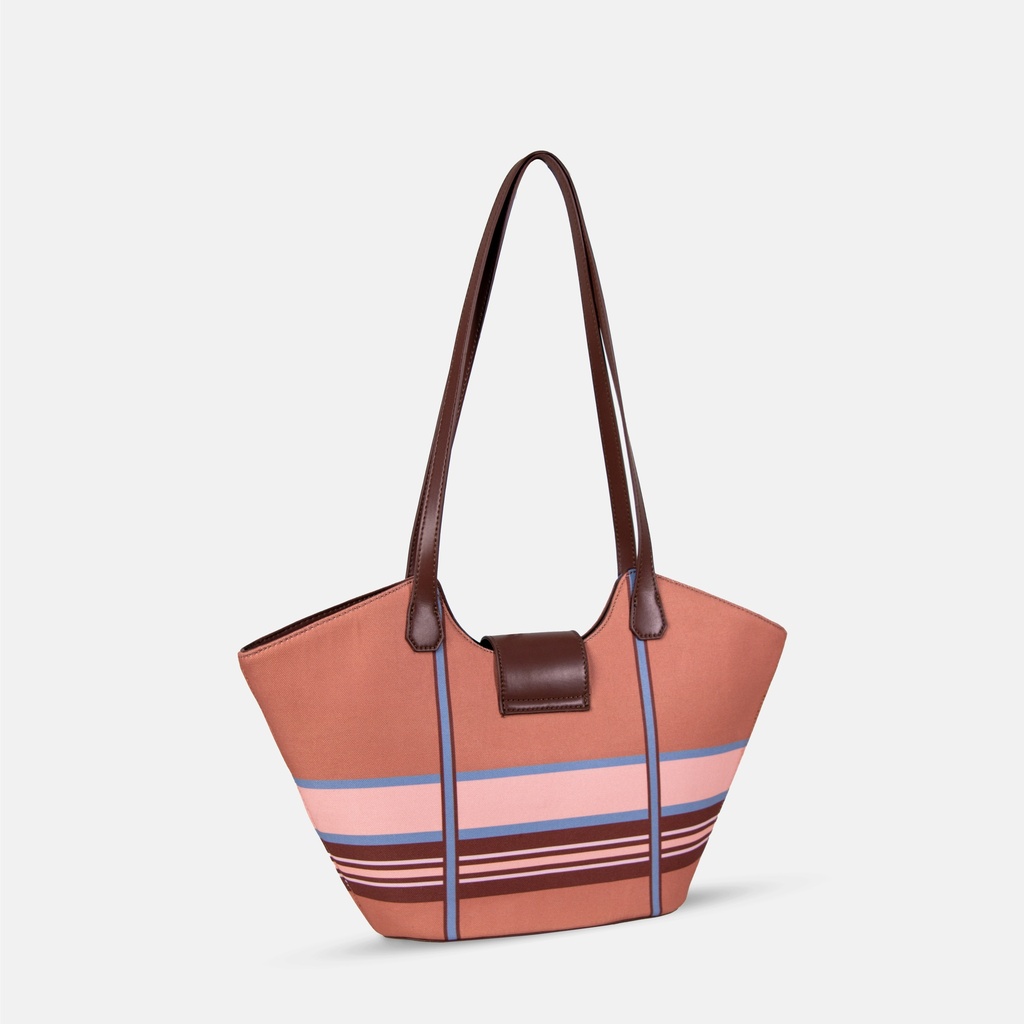 Picnic Chestnut Basket Shoulder Bag