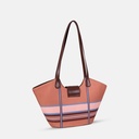 Picnic Chestnut Basket Shoulder Bag