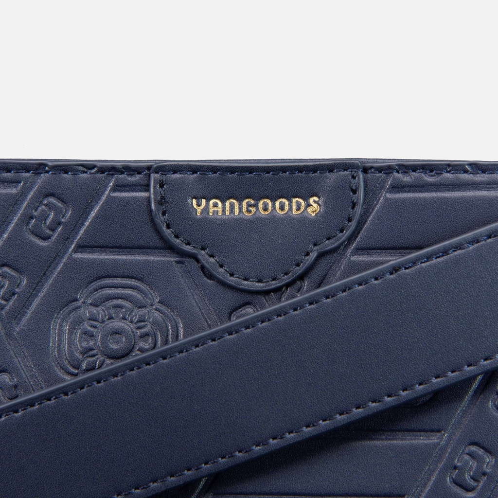 Myat Lay Ngone Midnight Blue Bucket Bag