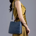 Myat Lay Ngone Midnight Blue Bucket Bag