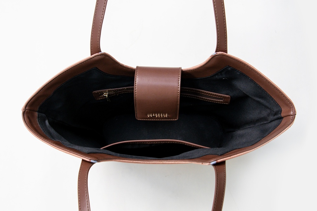 Picnic Chestnut Basket Shoulder Bag