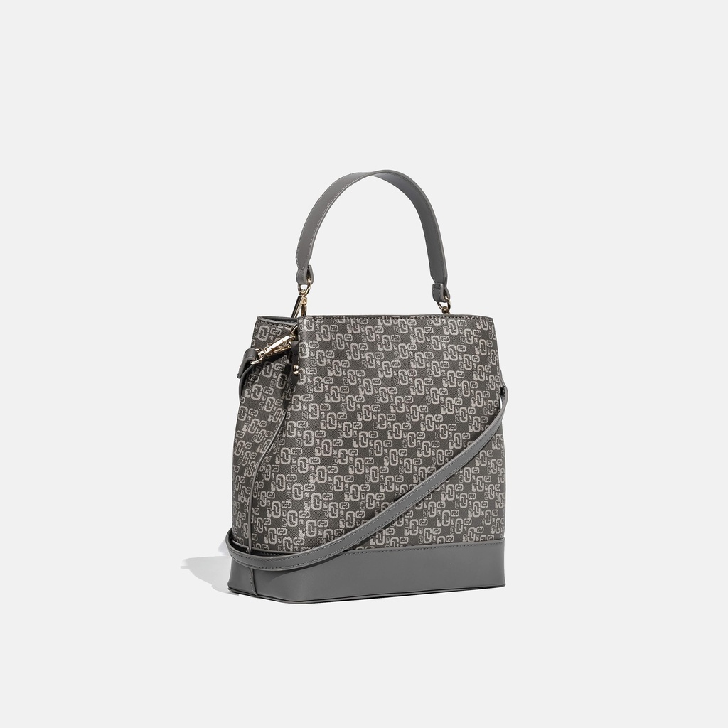 Thinkayta Women Gray Bucket Bag