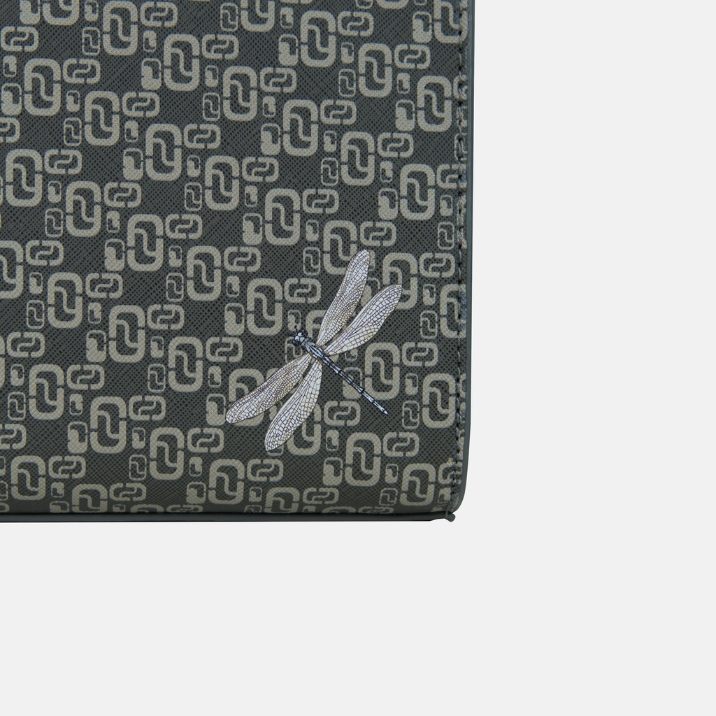 2025 Thinkayta Women Gray Midi Tote Bag