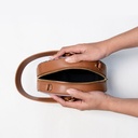 Htate Htar Beige Round Bag