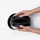 Htate Htar Black Round Bag