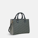 2025 Thinkayta Women Gray Midi Tote Bag