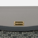 2025 Thinkayta Women Gray Rectangle Flap Bag
