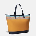 Akha Orange Beach Tote Bag