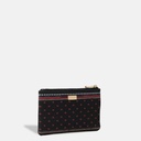 Naga Black Midi Clutch