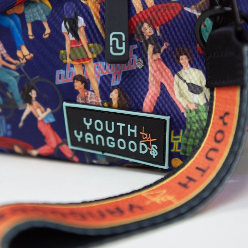 Youth Deep Blue Belt Bag