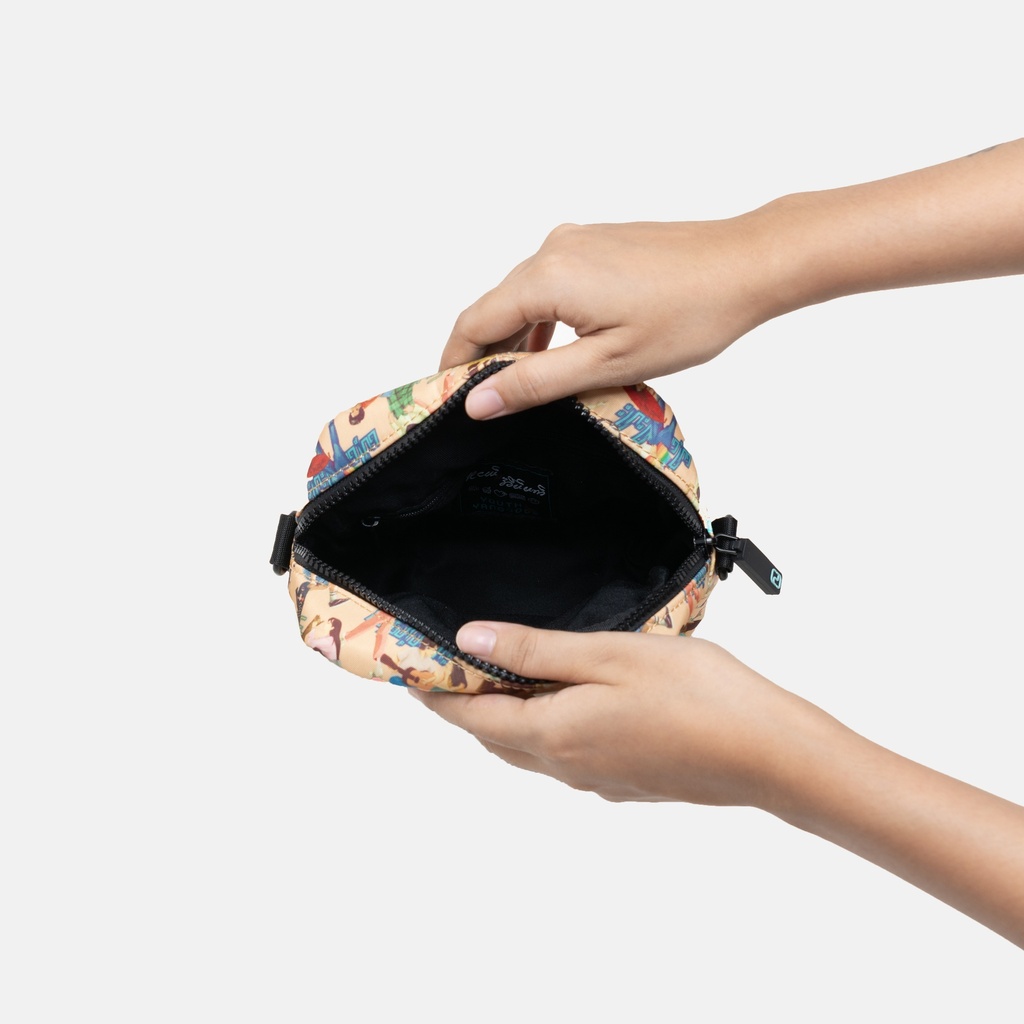 Youth Lemonade Vertical Messenger Bag