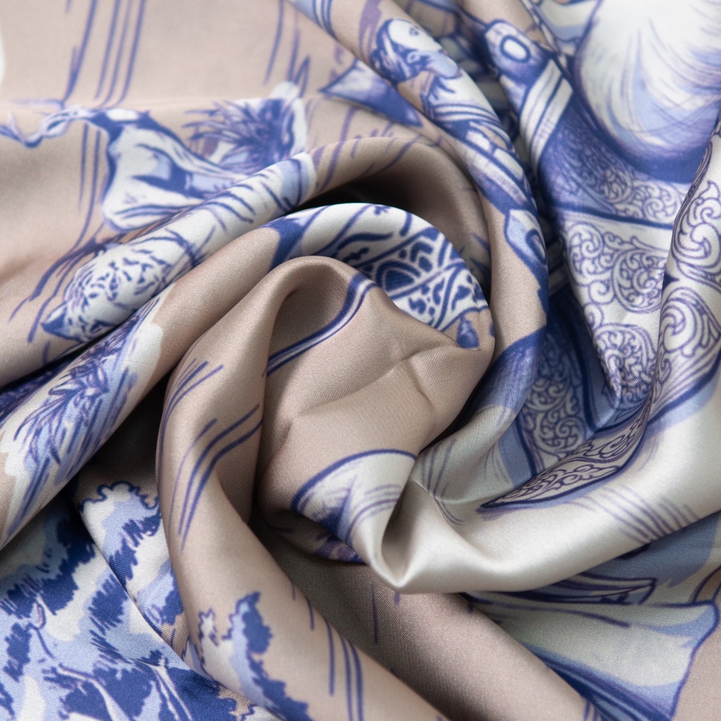 Dannarri Beige Rectangular Scarf