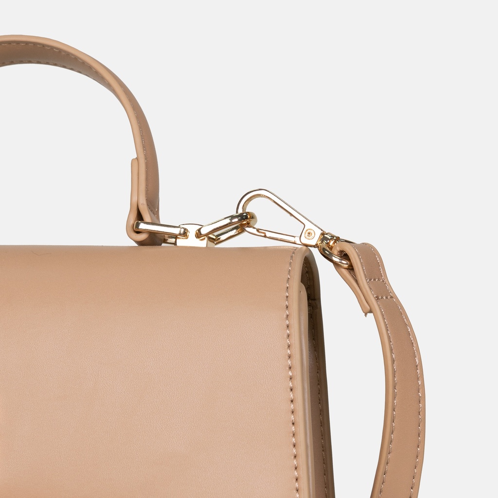 Dannarri Beige Top Handle Tote
