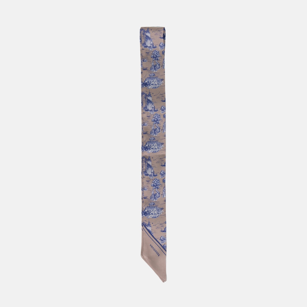 Dannarri Beige Slim Scarf