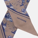 Dannarri Beige Slim Scarf