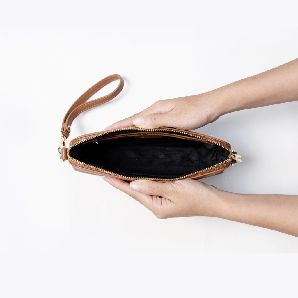 Htate Htar Beige Small Cross Bag