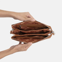 Sisburma Tea Double Pouch Crossbody Bag