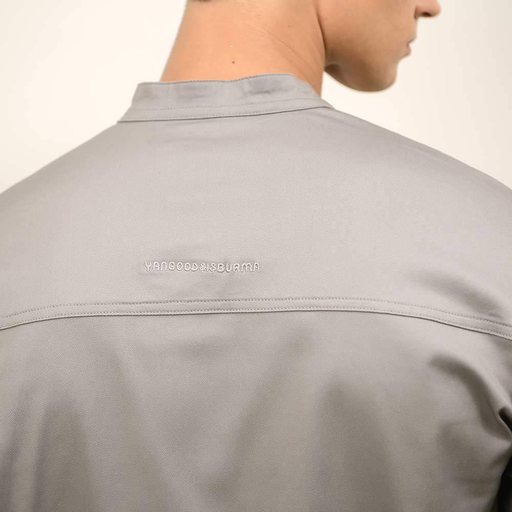 Yangoodsisburma Grey Shirt Small