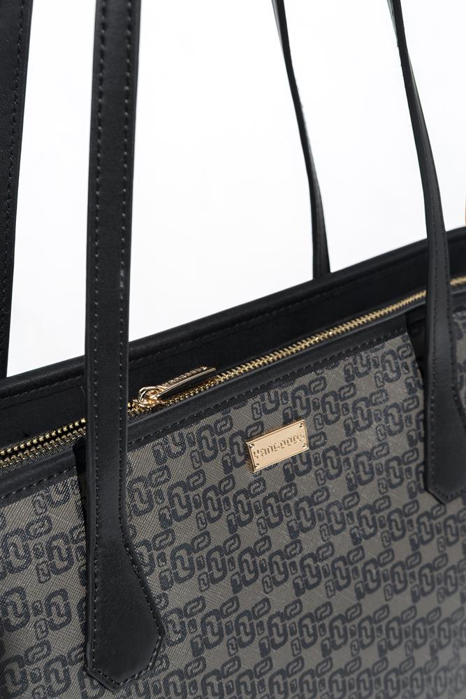 Thinkayta Women Black Shoulder Bag