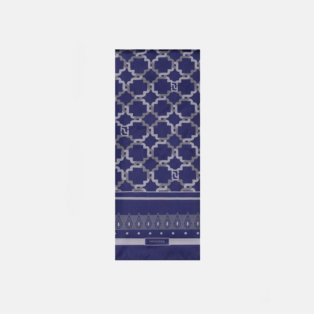 Htarwara Blue Rectangular Scarf