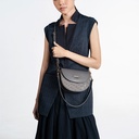 Thinkayta Women Gray Crossbody Bag