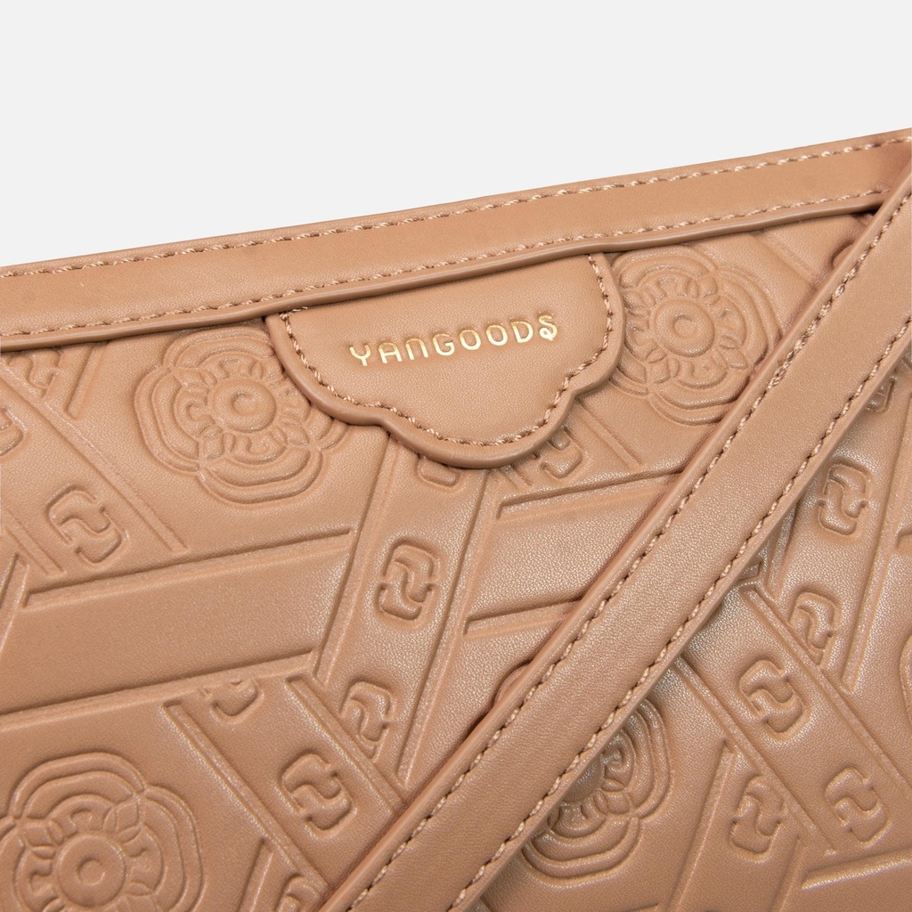 Myat Lay Ngone Mocha Shoulder Sling Bag