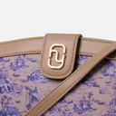 Dannari Beige Clutch Crossbody Bag