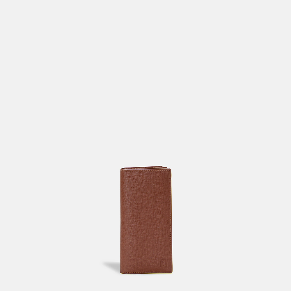 Timeless Men Cognac Continental Wallet
