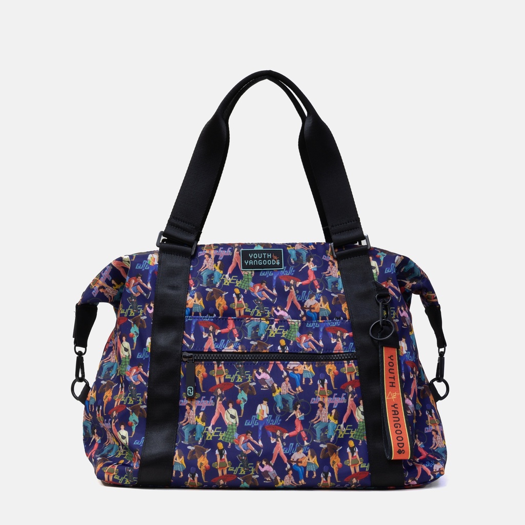 Youth Deep Blue Sports Bag