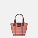 Picnic Chestnut Basket Hand Bag