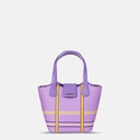 Picnic Lilac Basket Hand Bag