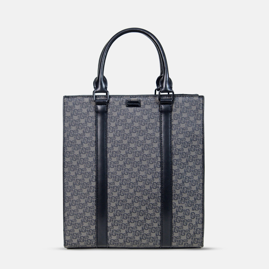 2025 Thinkayta Men Black Medium Tote Bag