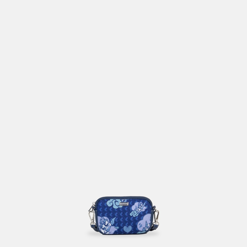 Swal Taw Navy Mini Wallet Pouch